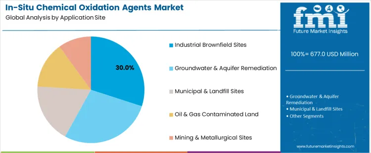 In Situ Chemical Oxidation Agents Market Analysis By Application Site