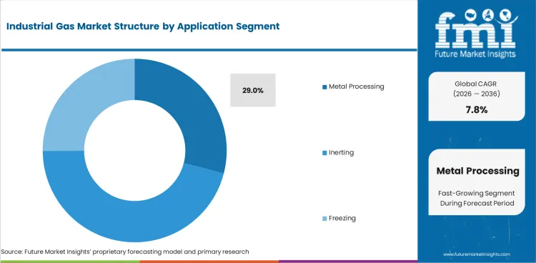 Industrial Gas Market Analysis By Application