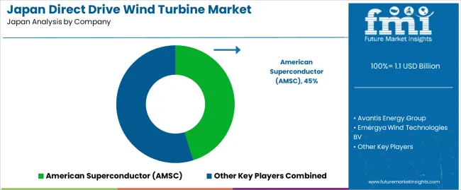 Japan Direct Drive Wind Turbine Market Analysis By Company