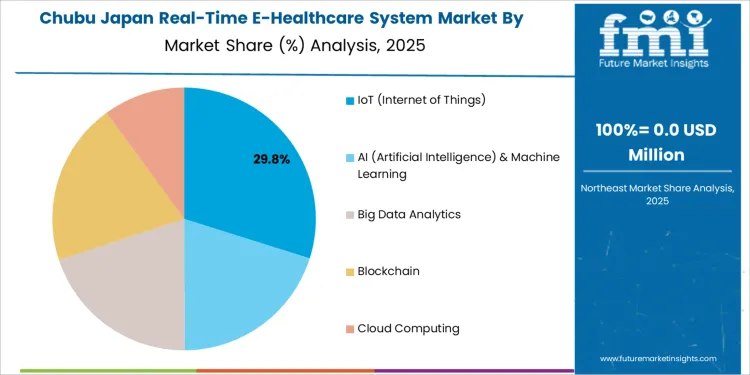 Japan Real Time E Healthcare System Market Chubu Market Share Analysis By Technology