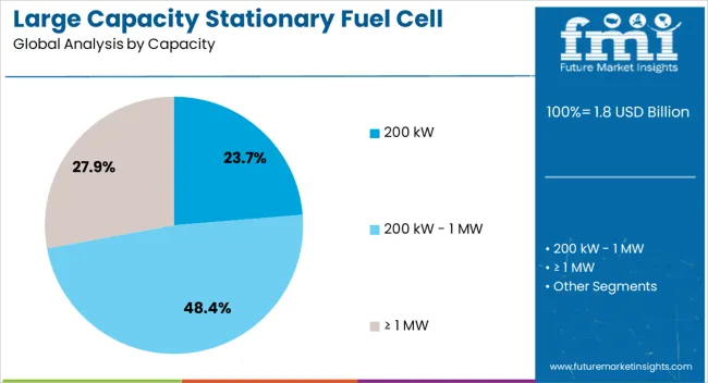 Large Capacity Stationary Fuel Cell Market Analysis By Capacity