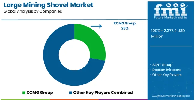 Large Mining Shovel Market Analysis By Company