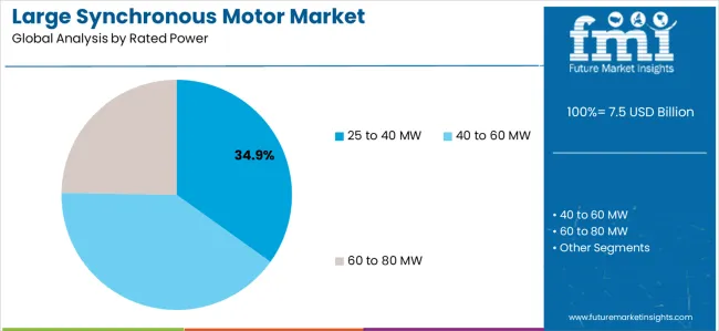 Large Synchronous Motor Market Analysis By Rated Power
