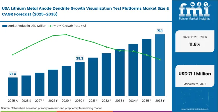 Lithium Metal Anode Dendrite Growth Visualization Test Platforms Market Country Value Analysis