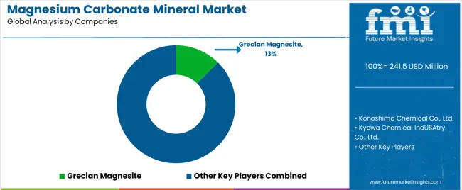 Magnesium Carbonate Mineral Market Analysis By Company