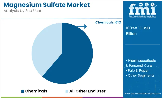 Magnesium Sulfate Market Analysis By End User
