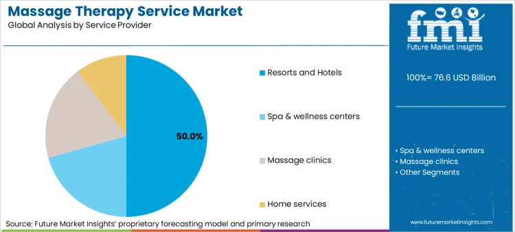 Massage Therapy Service Market Analysis By Service Provider