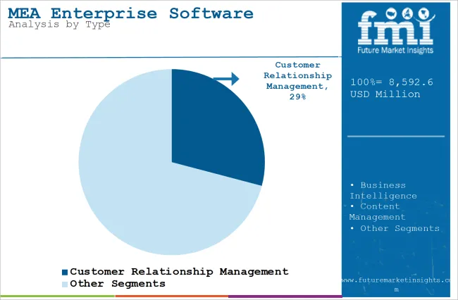 Mea Enterprise Software Market Analysis By Type