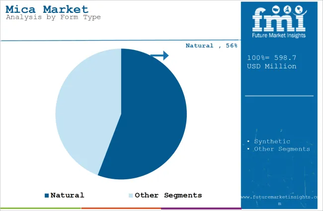 Mica Market Analysis By Form Type