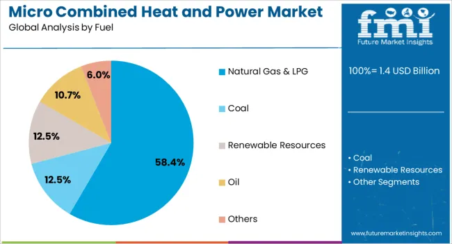 Micro Combined Heat And Power Market Analysis By Fuel