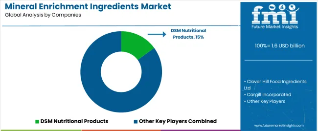 Mineral Enrichment Ingredients Market Analysis By Company