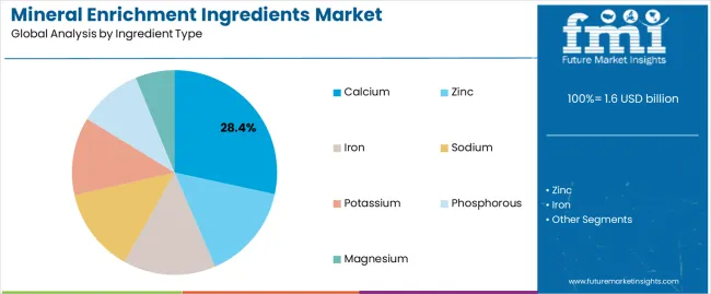 Mineral Enrichment Ingredients Market Analysis By Ingredient Type