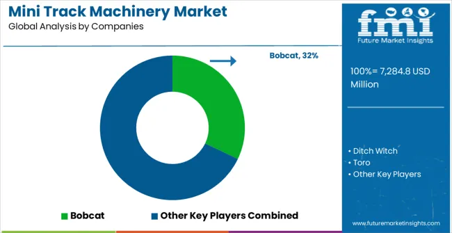 Mini Track Machinery Market Analysis By Company