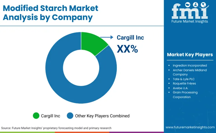 Modified Starch Market By Company Modified Starch Market By Company