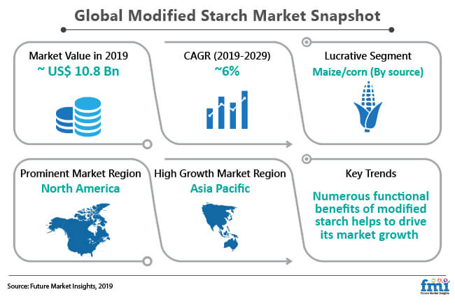 modified starch market snapshot