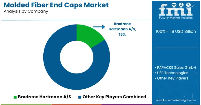 Molded Fiber End Caps Market Analysis By Company