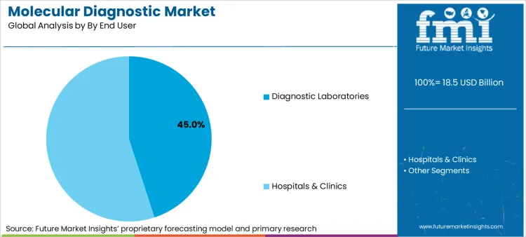 Molecular Diagnostic Market Analysis By By End User Molecular Diagnostic Market Analysis By By End User