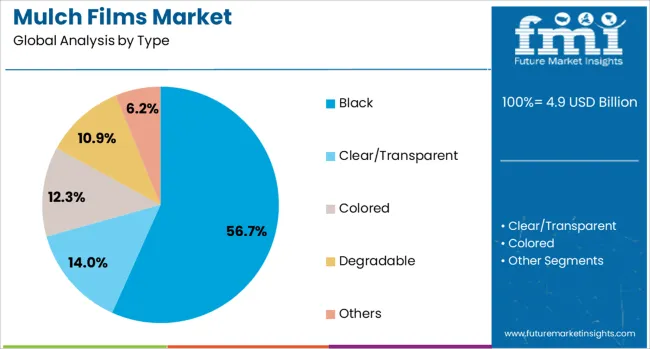 Mulch Films Market Analysis By Type