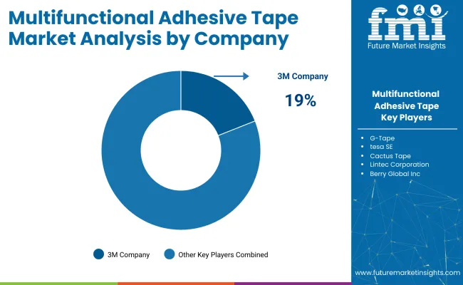Multifunctional Adhesive Tape Market Analysis By Company
