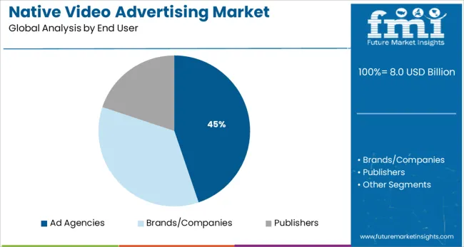 Native Video Advertising Market Analysis By End User Native Video Advertising Market Analysis By End User