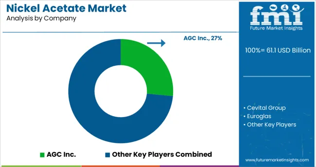 Nickel Acetate Market Analysis By Company