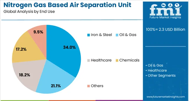Nitrogen Gas Based Air Separation Unit Market Analysis By End Use