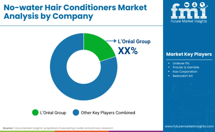 No Water Hair Conditioners Market By Company
