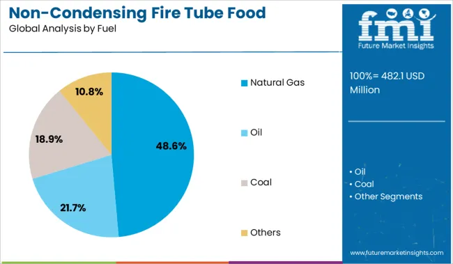 Non Condensing Fire Tube Food Processing Boiler Market Analysis By Fuel