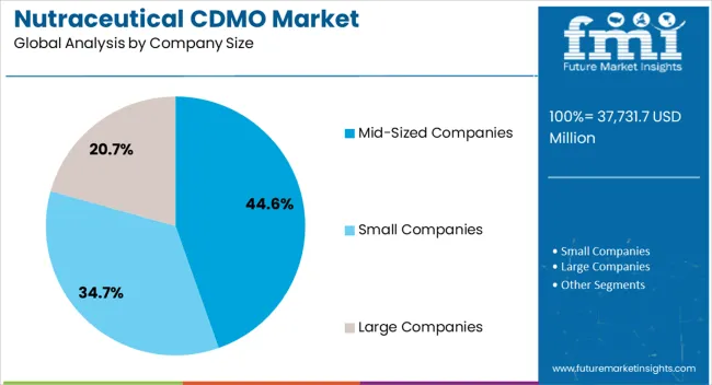 Nutraceutical Cdmo Market Analysis By Company Size