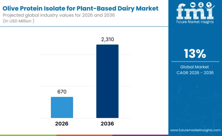 Olive Protein Isolate For Plant Based Dairy Market