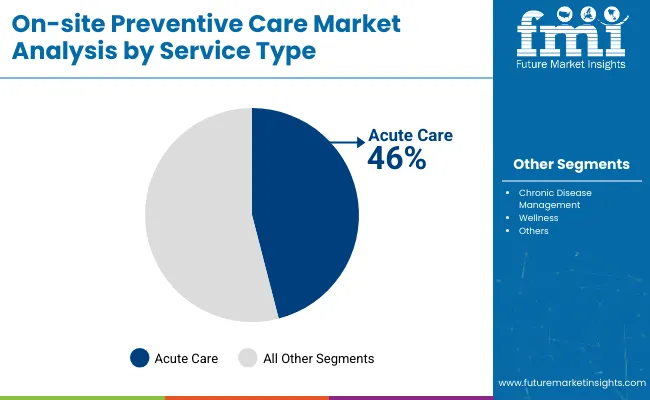 On Site Preventive Care Market By Service Type