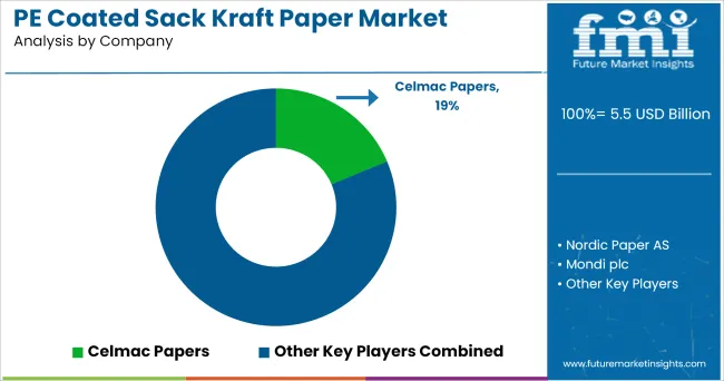Pe Coated Sack Kraft Paper Market Analysis By Company