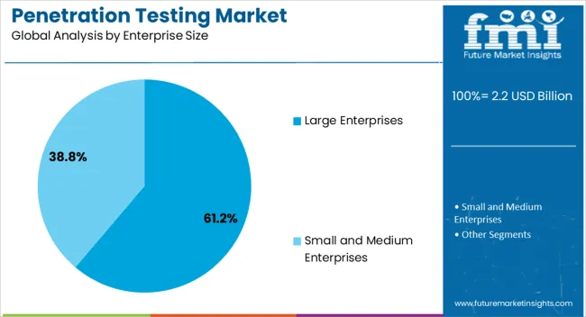 Penetration Testing Market Analysis By Enterprise Size