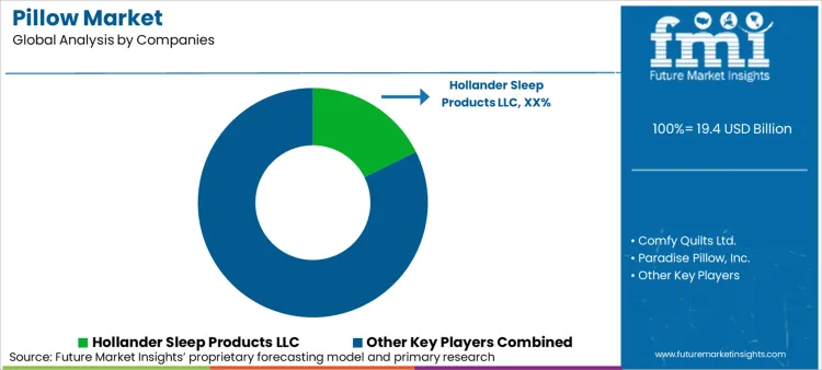 Pillow Market Analysis By Company Pillow Market Analysis By Company