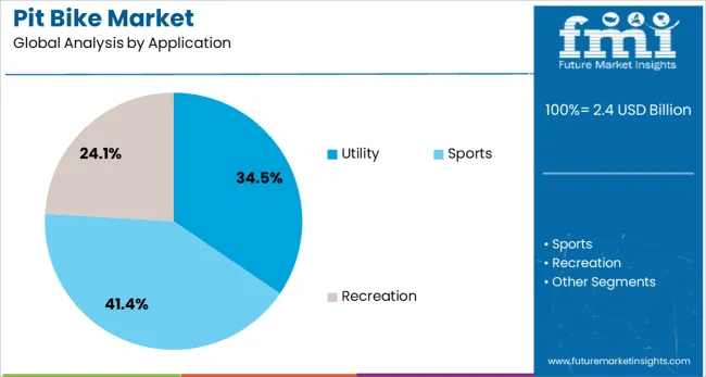 Pit Bike Market Analysis By Application