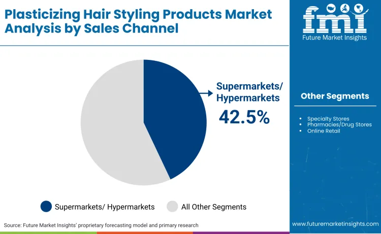 Plasticizing Hair Styling Products Market By Sales Channel