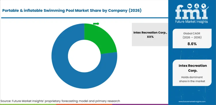 Portable & Inflatable Swimming Pool Market Analysis By Company
