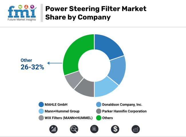 Power Steering Filter Market Share By Company