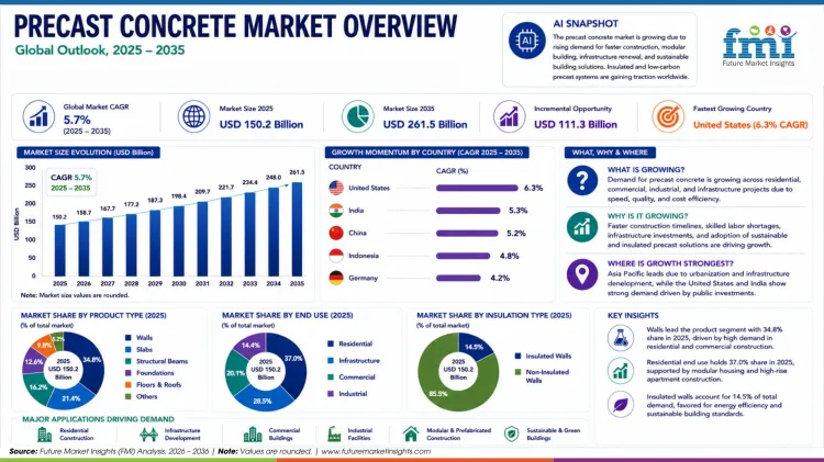 Precast Concrete Market