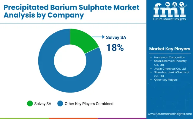 Precipitated Barium Sulphate Market By Company Precipitated Barium Sulphate Market By Company