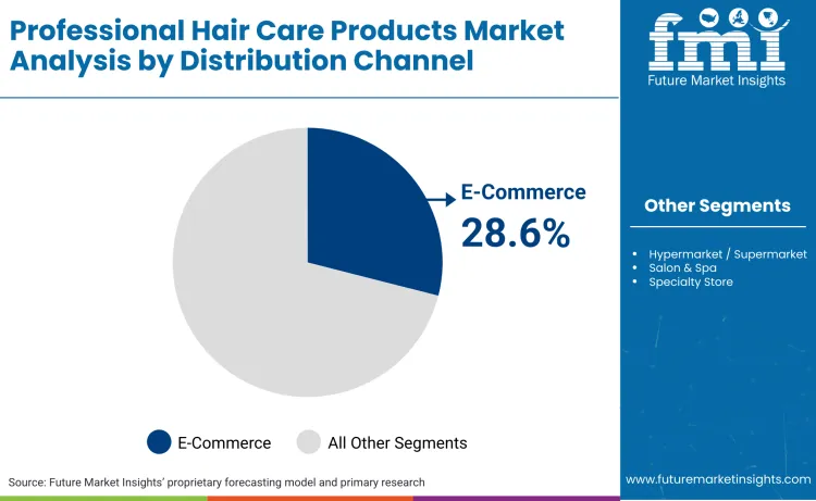 Professional Hair Care Products Market By Distribution Channel