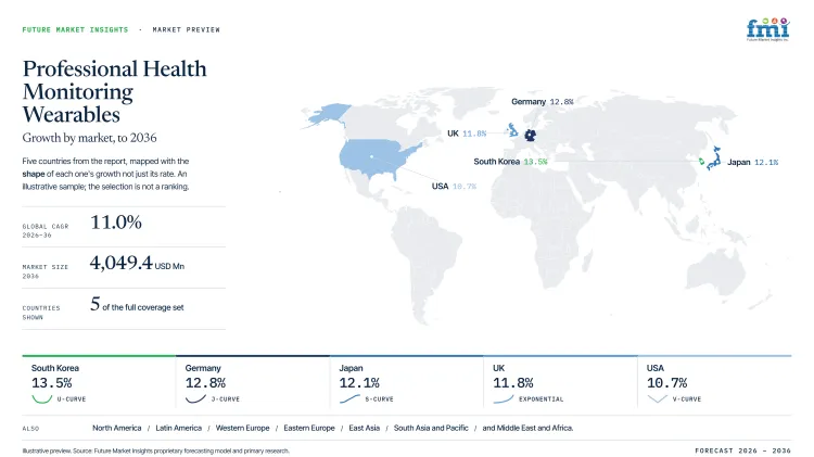 Professional Health Monitoring Wearables Market Growth Forecast 2026 2036 Professional Health Monitoring Wearables Market Growth Forecast 2026 2036