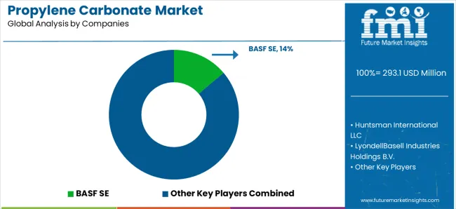 Propylene Carbonate Market Analysis By Company