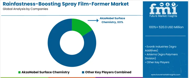 Rainfastness Boosting Spray Film Former Market Analysis By Company