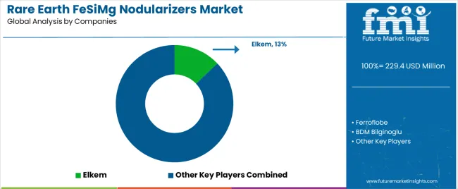 Rare Earth Fesimg Nodularizers Market Analysis By Company Rare Earth Fesimg Nodularizers Market Analysis By Company
