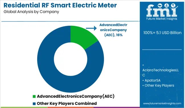 Residential Rf Smart Electric Meter Market Analysis By Company