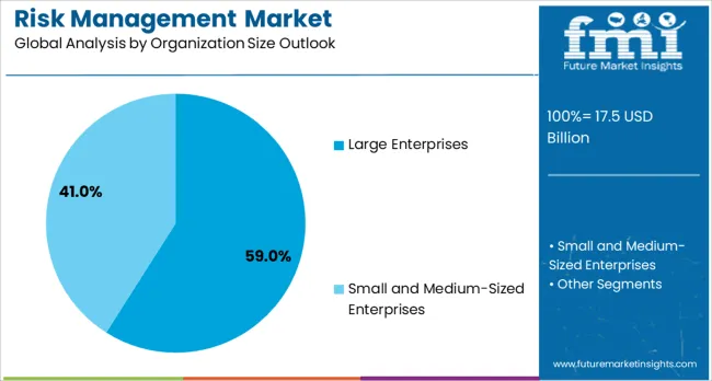 Risk Management Market Analysis By Organization Size Outlook