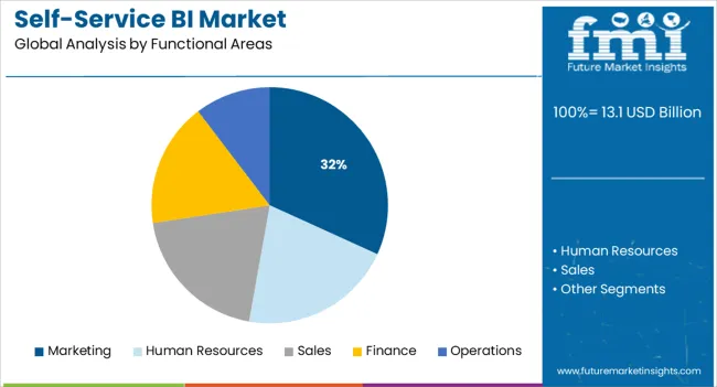 Self Service Bi Market Analysis By Functional Areas