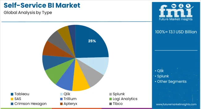 Self Service Bi Market Analysis By Type