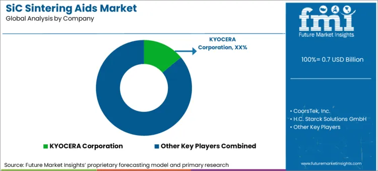 Sic Sintering Aids Market Analysis By Company